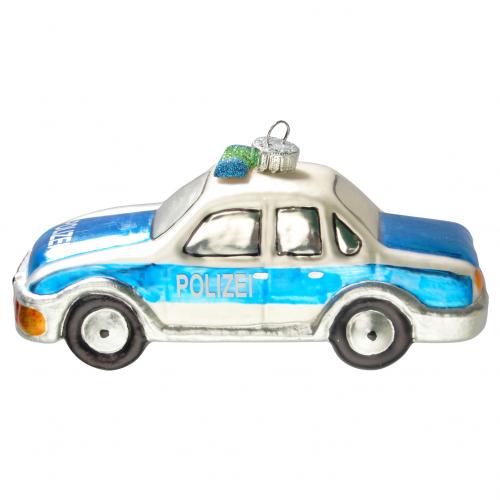 Blauer Deutscher Polizeiwagen 12cm (VE)